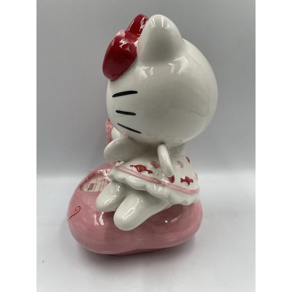 Blue Sky Clayworks Hello Kitty Be My Valentine Tea Light By Heather Goldminc NWT - Picture 9 of 15